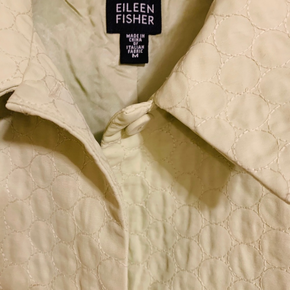 Eileen Fisher Button Front Jacket Medium - Picture 7 of 14